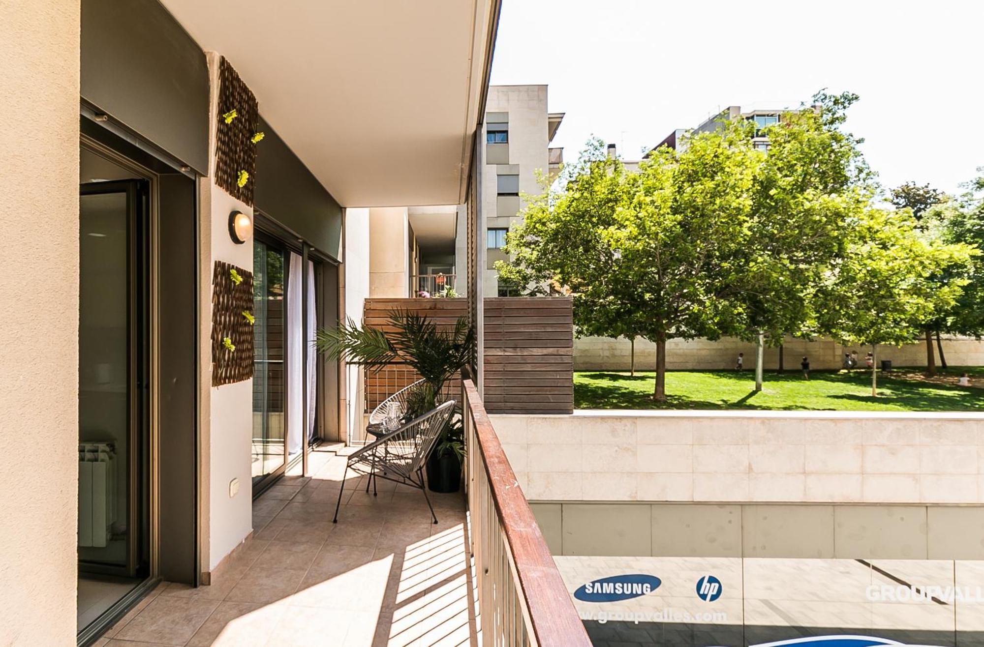 Top Family Apartment By Lofties Terrassa Esterno foto